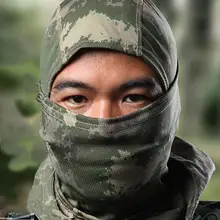  Camouflage Outdoor Cycling Hunting Hood Protection Balaclava Head Face Cover Anti-dust Windproof Scarf 