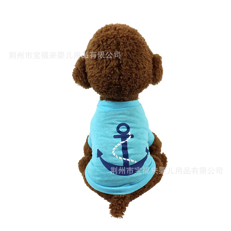 Blue Одежда для домашних собак; Рождественский костюм; милая одежда с героями мультфильмов для маленьких собак; Одежда для костюма; Рождественская одежда для Китти-догов; милая хлопковая одежда - Цвет: Blue