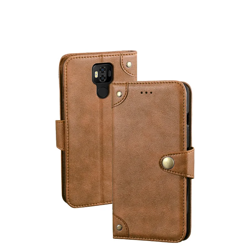 Leather Flip Case For Ulefone Power 6 Cover PU Protective Phone Bag housing | Мобильные телефоны и аксессуары