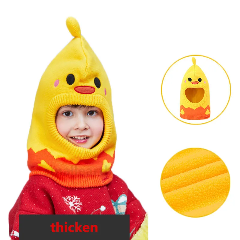 2 шт./компл. зимний хлопковый комплект с шапкой и шарфом для маленьких детей