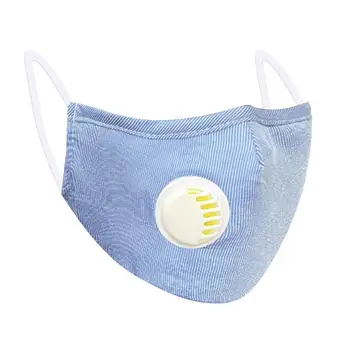 

Kids Adult PM2.5 Cotton Activated Carbon Filter Dust Proof Mouth Mask with Breather Valves Anti-fog Health protection masks