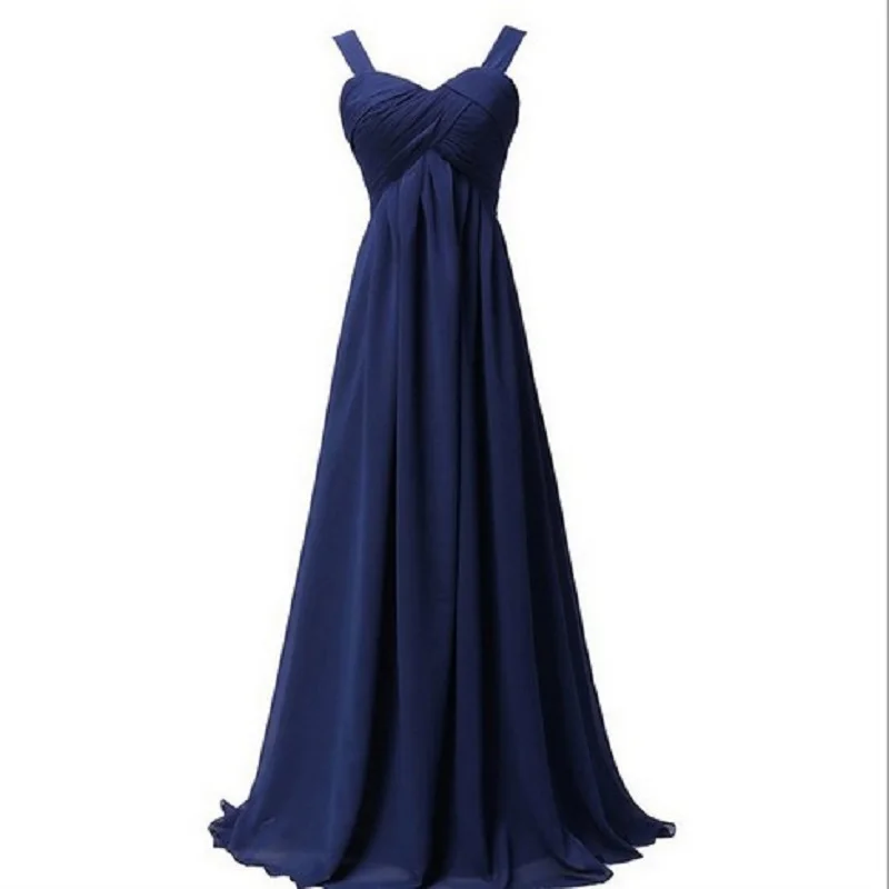 Navy blue Alilove, новинка,, длинное белое/красное/Королевское синее/темно-фиолетовое/светильник фиолетовое платье для невесты, женское элегантное платье - Цвет: Navy blue