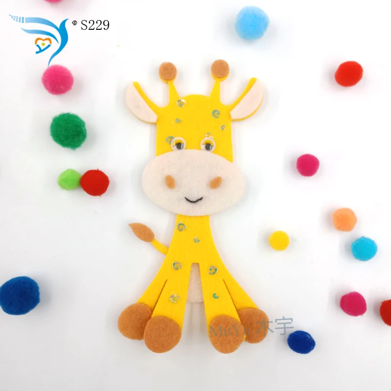

Giraffe assembled cut sky steel-cutting die compatible with most machines Hand-made accessories wooden die