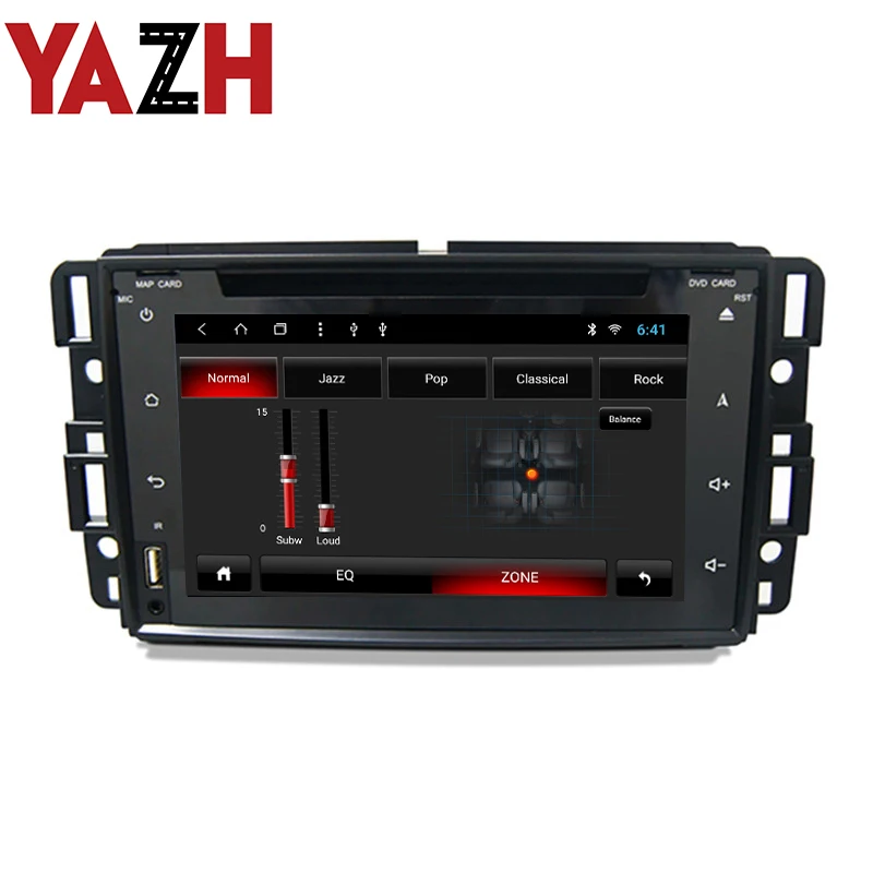 YAZH Android 9 0 2 Гб ОЗУ 32 ПЗУ 8 дюймовый сенсорный экран автомобильный dvd gps навигатор