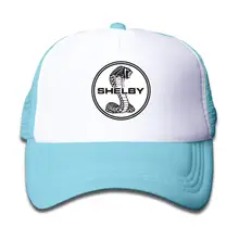 Дети Shelby GT сетки кепки милые бейсбольные кепки Регулируемый для мальчиков и девочек