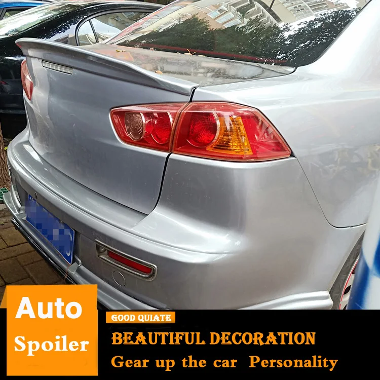Для 2010-2015 Mitsubishi Lancer спойлер Sport 2014 ABS Материал автомобильное заднее крыло