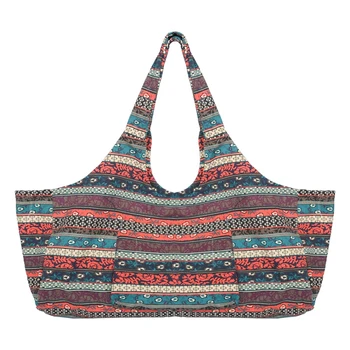 

Girl Single Shoulder Yoga Bags Color Women Canvas Fitness Bag Large Capacity Sport Beach Tour Storage Bag