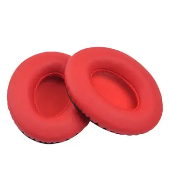 

1Pair Protein Leather Flannel Ear Pads Soft Ear Cushion Cover Earpads for MOMENTUM On-ear/Momentum 2.0 Headphones