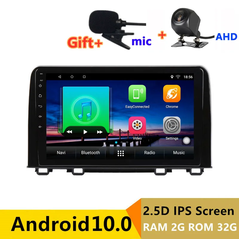 2 din android 10 автомобильное радио авто стерео для Honda CRV CR V 5 RT RW 2016 2017 2018 2019 навигация GPS