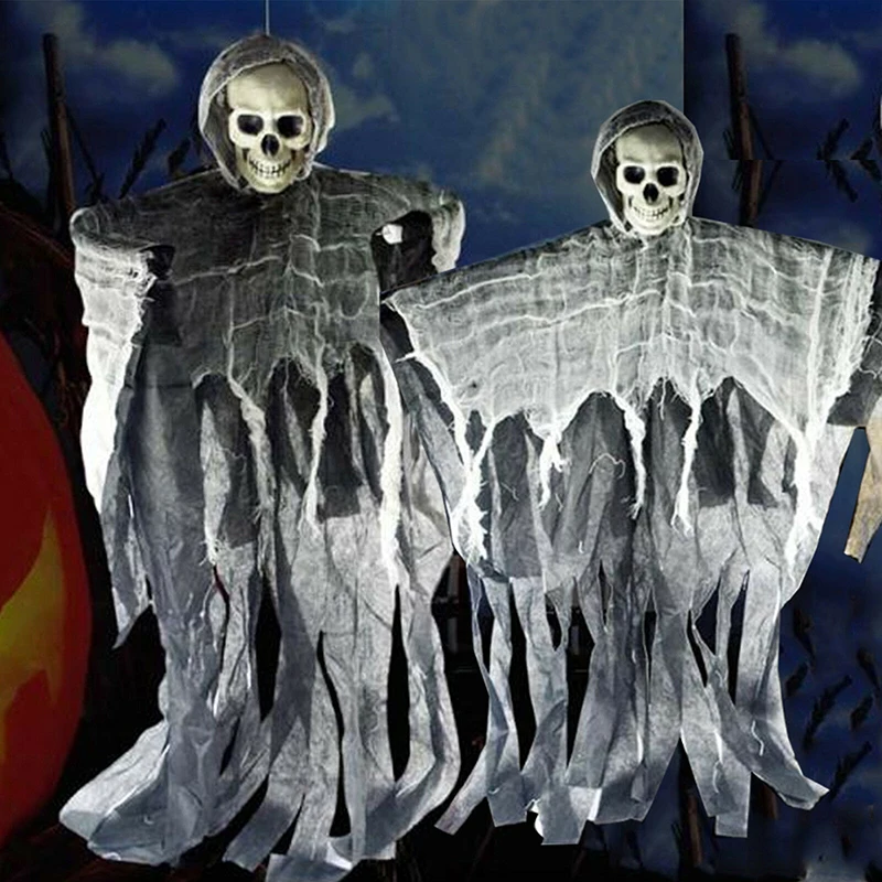Halloween Creepy Hanging Door House Party Decor Props Skeleton Decoration 