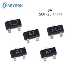 50 шт. SMD двойной переключаемый диодный транзистор BAS21 JS bab99 A7 BAT 17-04W BAS20-V-GS18 BAS21C JS3 VAS21S JS4 bab23s SOT-23 IC