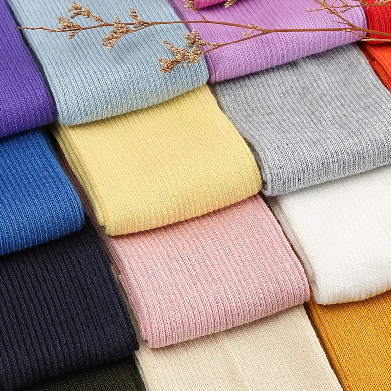 High Quality Cotton Spandex Fabric For Sweatshirt Cuff 25x25cm/Piece ...