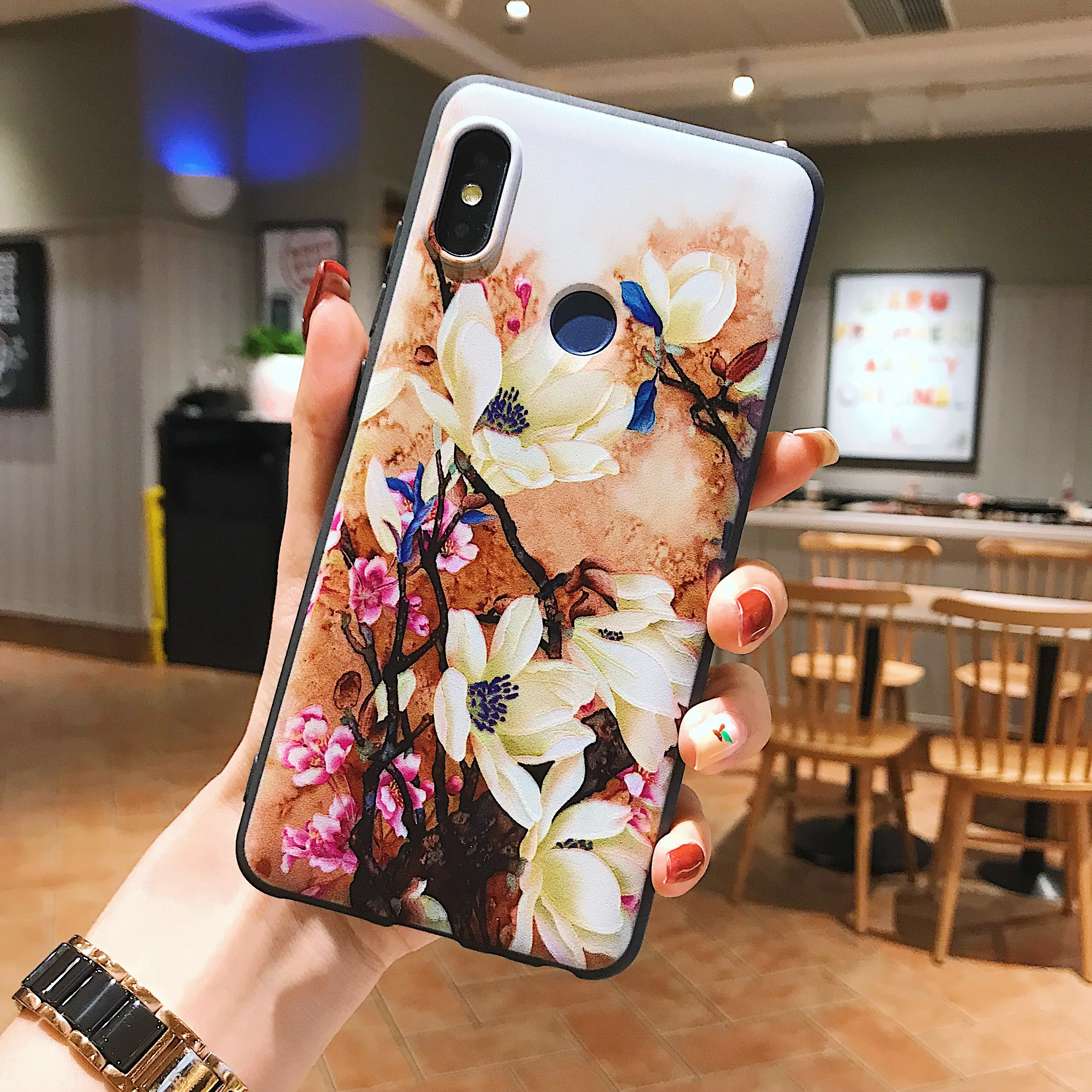 Чехол для Xiaomi Redmi Note 7. Ультратонкий Мягкий силиконовый чехол из ТПУ с рисунком 7 3D
