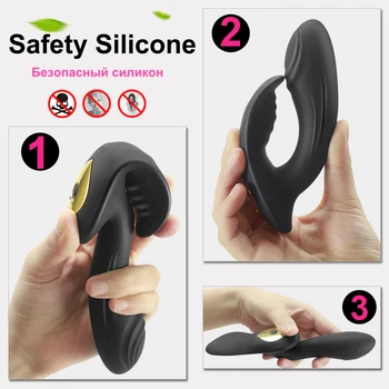 Remote Control Dildo Vibrator Insible Wearable Vagina Massage G Spot Clit Stimulate Female Masturbator Adult Sex Toys for Woman 5