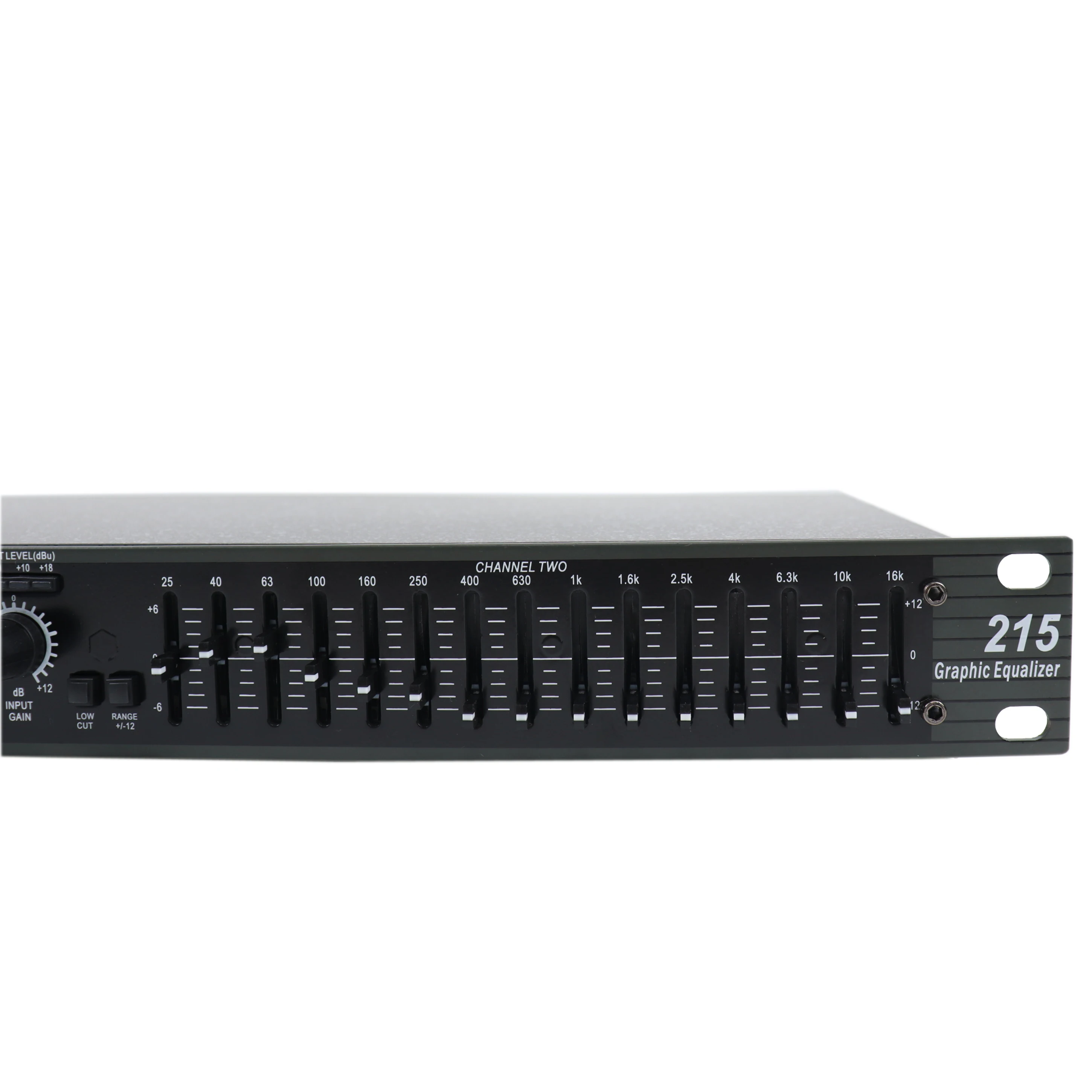 Professional audio equalizer eq215 Dual 15 Band