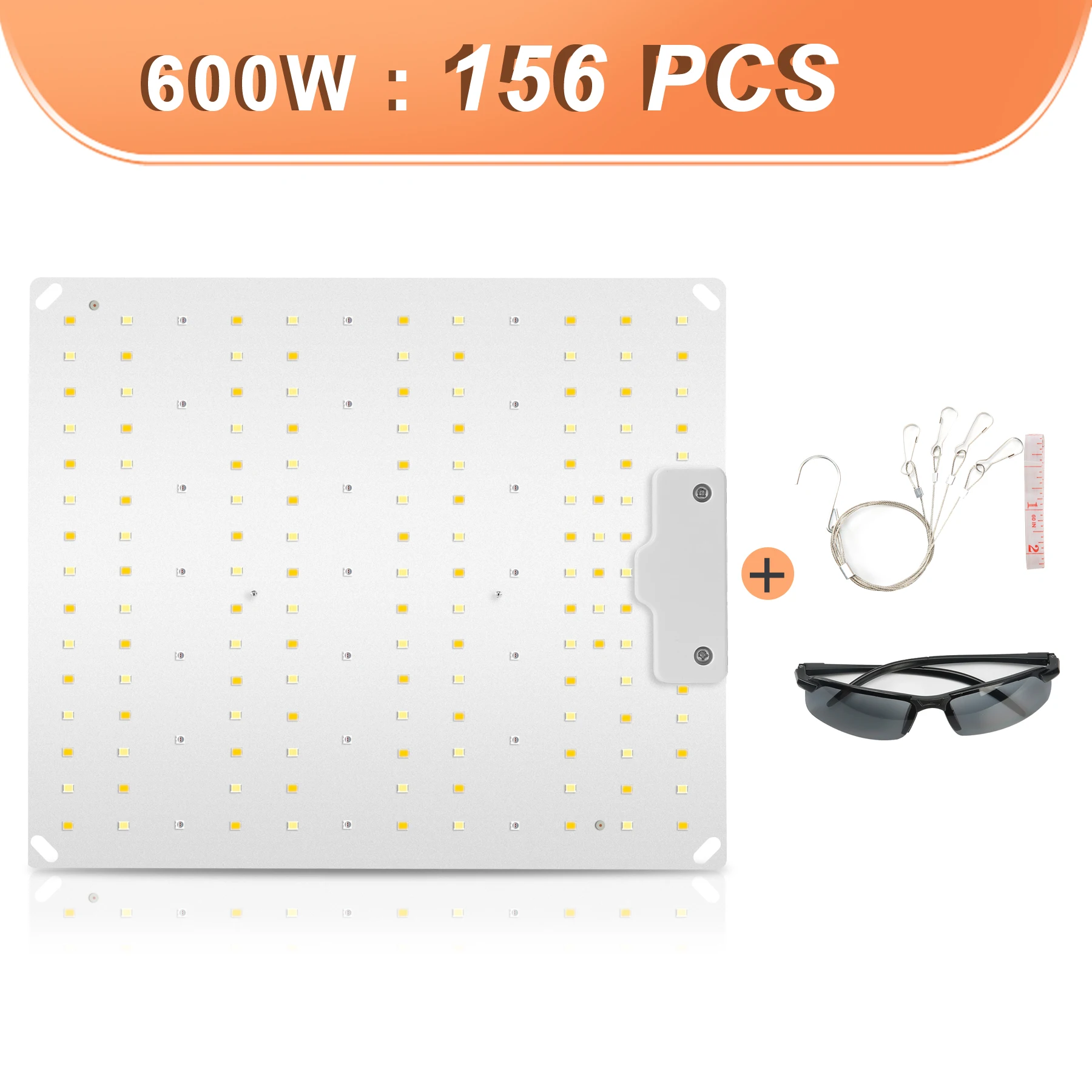 Samsung LM281B Quantum Board LED Grow Light 600W Full Spectrum Phyto Lamp for Plant Hydroponic Greenhouse