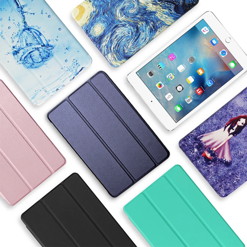 Для iPad 2 3 4 9 7 дюймов складной откидной Чехол из ПУ кожи с подставкой для ipad