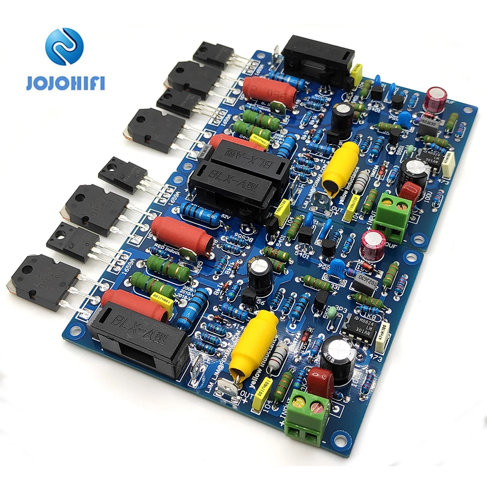 One Pair 2 Channels Dual Channels QUAD405 100W+100W Audio Power Amplifier Board Assembled Finished board