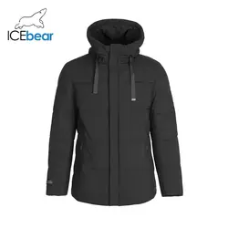 ICEbear 2019 новая мужская одежда высокого качества Мужское зимнее теплое пальто брендовая куртка MWD19851I