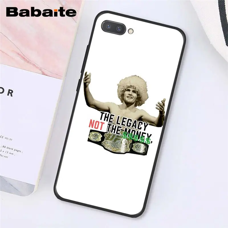 A10 Babaite Хабиб нурмагомедов UFC чехол для телефона для huawei смартфона Honor 8X9 10 20 Lite 7A 5A 8A 7C 10i 20i View20 - Цвет: A10