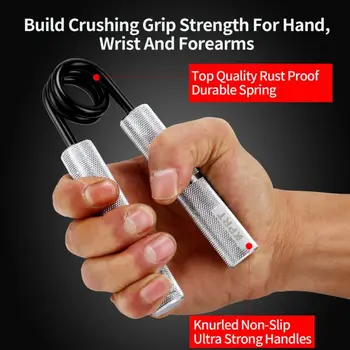 

Metal Grip A-type Hand Grip Rehabilitation Training Grip Power Enhancer Wrist And Forearm Exerciser