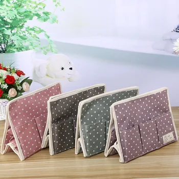 

Zakka Storage Tissue Box Industry Cotton Linen Dotted Striped Multi-functional Tissue Box