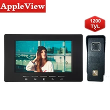 Sistema de interfone video porta 7 Polegada, painel de entrada de vídeo da porta, intercoms para painel de chamada doméstica privada