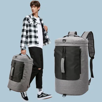 

Large Capacity Outdoor Training Gym Bag Men Women Travel Handbag Military Tactical Backpack Army Sports Fitness Bucket Bags