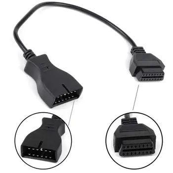 

Hot GM 12pin To OBD1 OBD2 Connector Universal Conversion Cable With