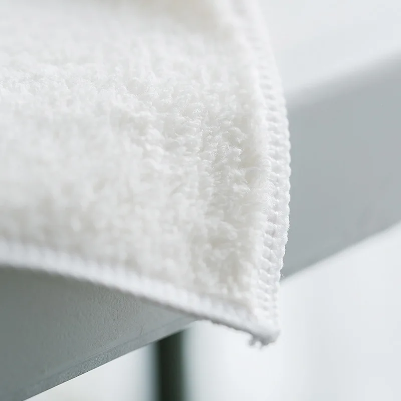 Yaapeet 5pcs 36x75cm Face Towel Water Absorption Solid colors Shower Bathroom Square Handkerchief Baby Bath Cotton Washcloth