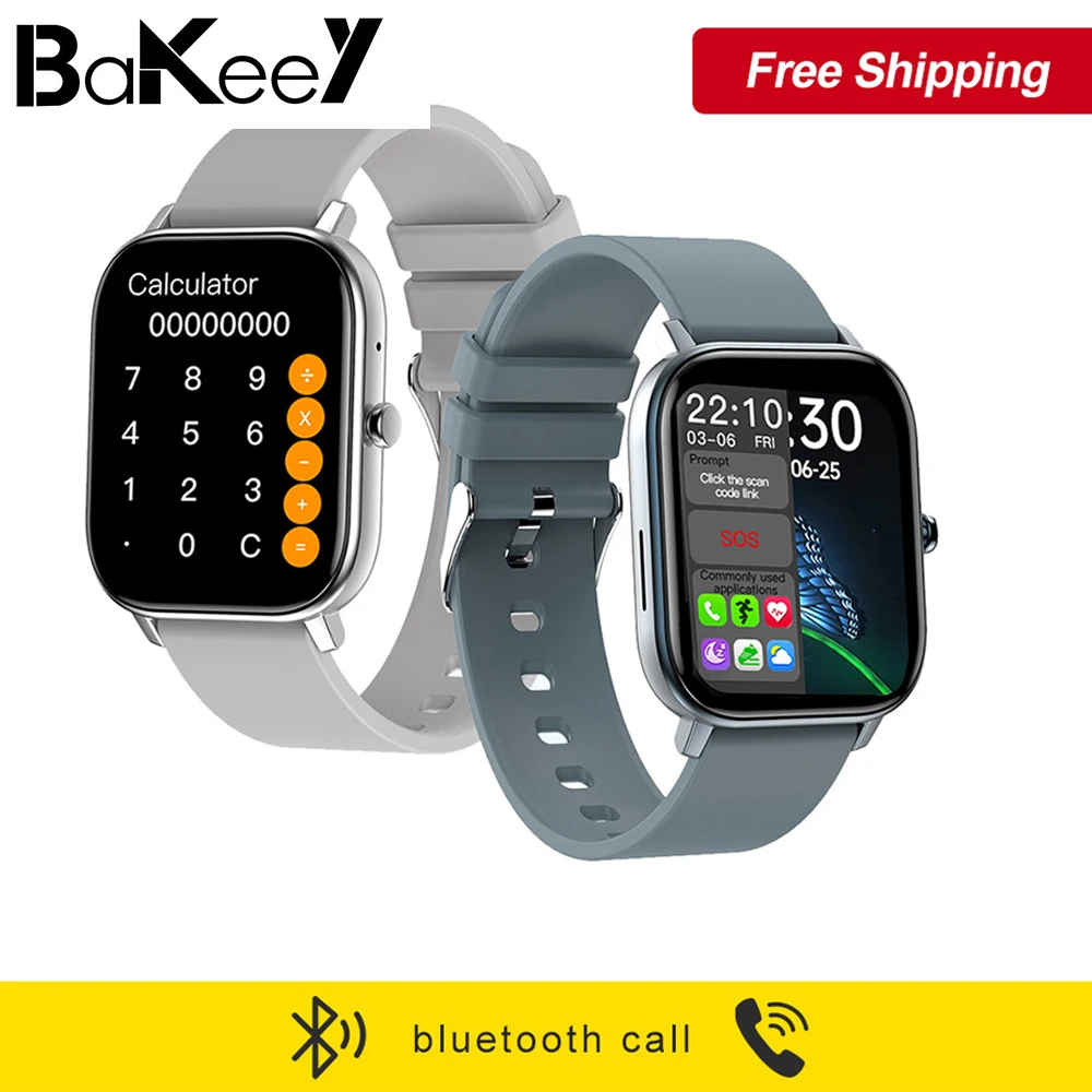 Bakeey GW22 Smart Watch smartwatch relogio Heart Rate Blood Pressure O2 Monitor Calculator Smartwach men smart bracelet fitnee