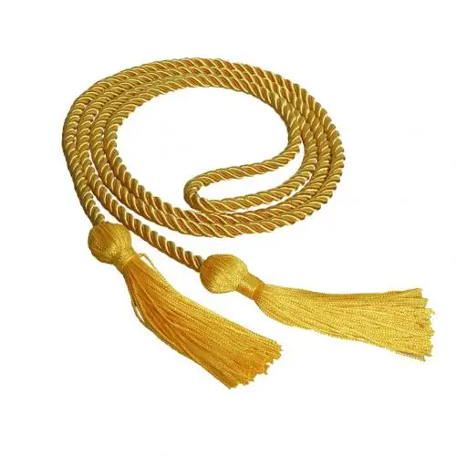 Golden 170 см один цвет Honor Apparel шнур для шитья кисточкой коллаж выпускная накидка Декор для дома вечерние украшения - Цвет: Golden