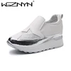 WGZNYN 2022 New Brand Designer Breathable Women Shoes Platform Casual Shoes Slip on Woman Sneakers Chaussures Femme 35-43 ► Photo 2/6