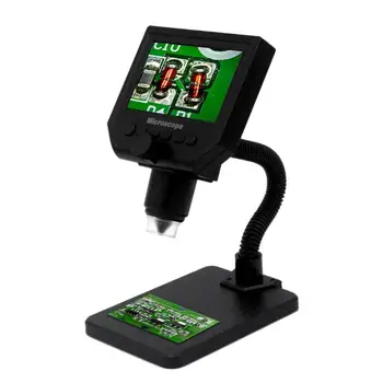 

G600+ 600X 3.6MP 8 LED Portable LCD Digital Microscope 4.3" Electronic Video Microscopes Endoscope Magnifier Camera