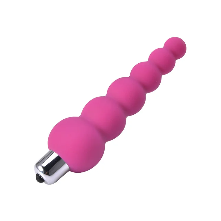 Cheap Chance for  Vibration silicone pull beads anal plug men and women with prostate massage anal G point back court