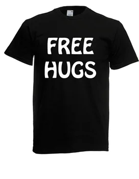 

Herren T-Shirt Free Hugs Größe bis 5XL