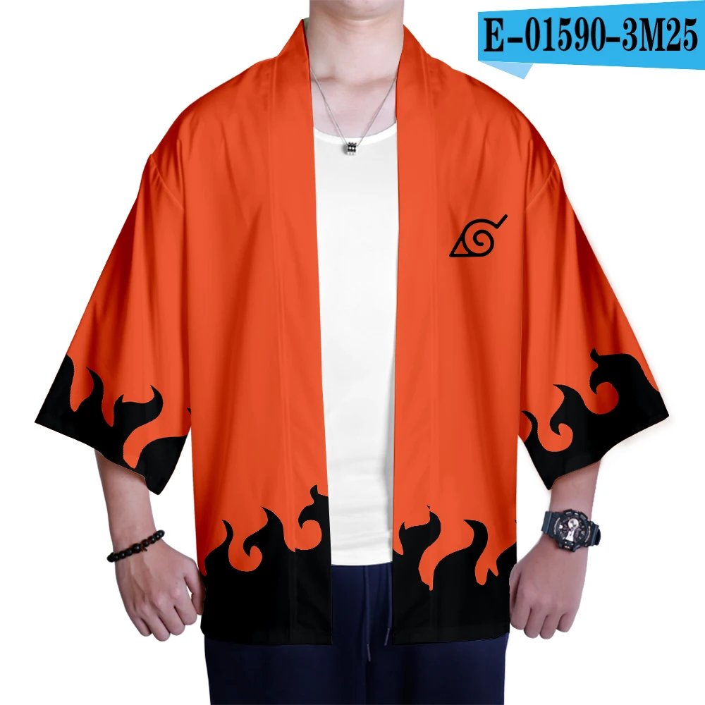 Распродажа японских кимоно Наруто для мужчин/женщин японская одежда Высокое