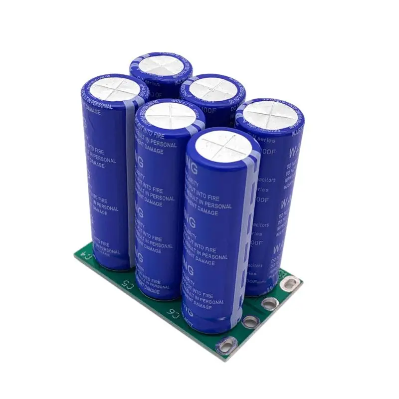 Modulo Condensatore 16V 1F 2F Modulo Condensatore Collegamento in Serie 2.7V 10F Super Condensatori con Scheda di Protezione per CMOS da 15V a 16V