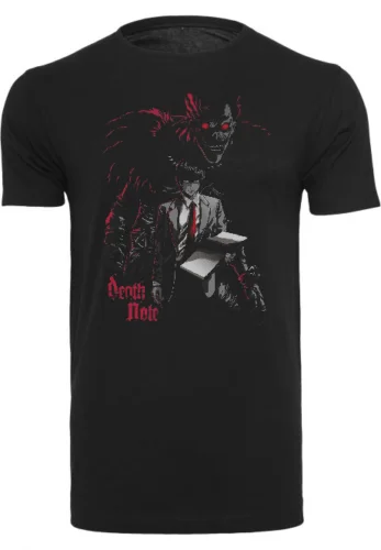 Футболка Herren Death Note Аниме Манга Кира Шинигами мультфильм футболка Мужская