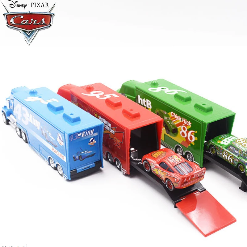Disney Pixar тачки Молния Маккуин Чико Хикс Mater King Мальчики развивающие игрушки подарки набор упаковка детей рождественские подарки