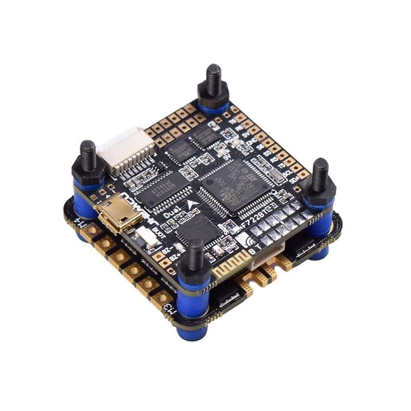 Контроллер полета JHEMCU F7BT Bluetooth-Контроллер 3-6S F722 двойной гироскоп 5 В/8 в 40A/55A BLHeli_32