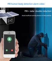 Wodoodporna kamera zasilana energią słoneczną Tuya kamera WiFi UBOX/TUYA APP aparat inteligentny aparat fotograficzny kamera zewnętrzna Smartlife TUYA WiFi 6