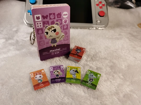 New Horizons Games Animal Crossing Card для NS Switch 3DS Game Lobo 450 шт. Набор Hot Villager Marshal Series 1 2 3 4 Car|Карты