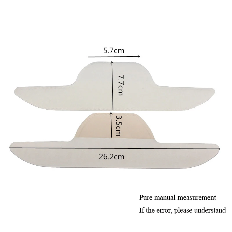 25 шт одноразовые мужские и женские воротнички впитывающие анти-дезодоранты, летняя одежда, антиперспирантные подушечки, инструменты для макияжа