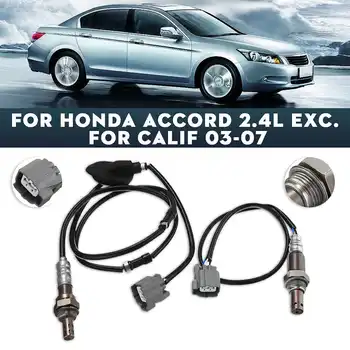 

2PCS Air Fuel Ratio Oxygen O2 Sensor Up & Down For Honda For Accord 2.4L Exc. Cali 2003 2004 2005 2006 2007