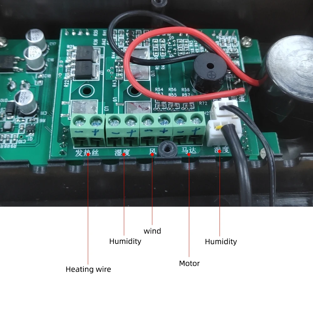 Smart Thermostat Yieryi Smart Thermostat Digital ZFX-W9002 Thermostat Temperature Humidity Control