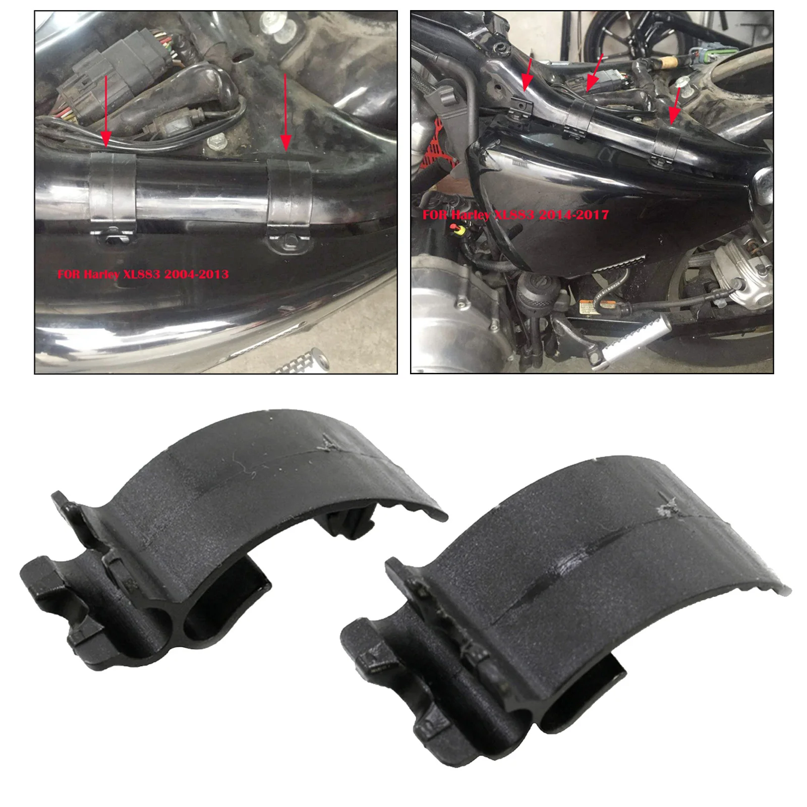 Side Cover Clips Kit for Harley 72 Left Battery Mount Easy to Install | Автомобили и мотоциклы