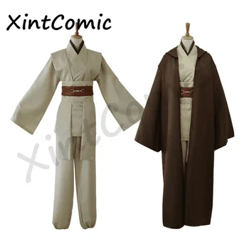 

Movie Star Wars Jedi Knight Cosplay Halloween Christmas Costumes Suit Belt Cummerbunds Girdle Cloak