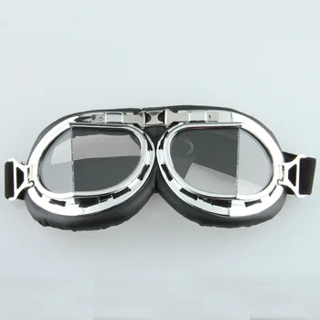 

UV Protection Windproof Ski/Skate Motorcycle Motocross Goggle Dirt Bike Racing Cycling Goggles Cafe Racer Vintage Helmet Glasses