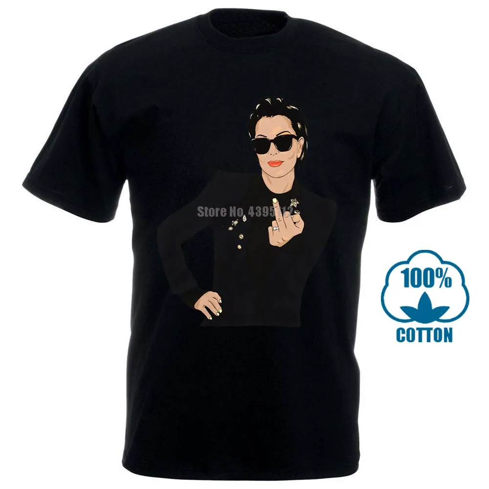 Новинка Kris Jenner Attitude Мужская футболка белая Размер S до 3Xl Горячая дешевая мужская